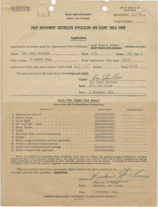Pilot Instrument Certificate Application and Flight Check Form - Part 1 (Reduced, Converted).png