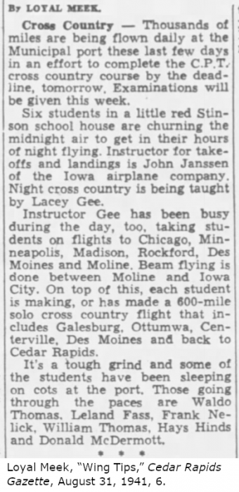 Cedar Rapids Gazette 31 August 1941 Page 6.png