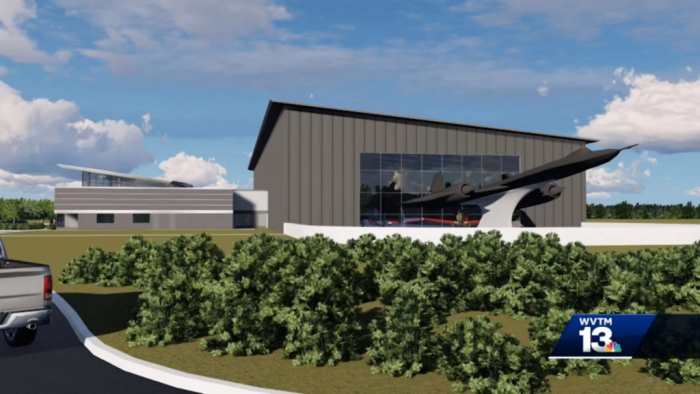Southern Museum of Flight, Exterior 1 (Reduced).png