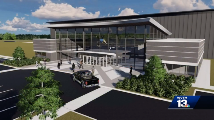 Southern Museum of Flight, Exterior 2 (Reduced).png