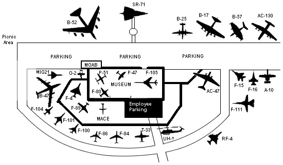Air Force Armament Museum Map (2007).png